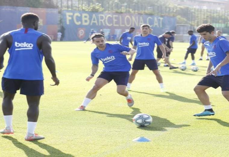 Entrenamiento del Barcelona | Prensa Barcelona