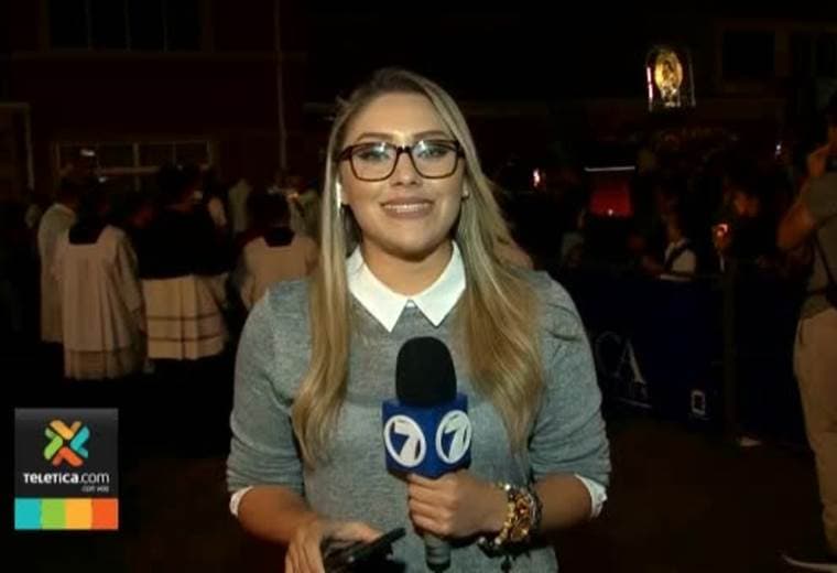 Adulto de 104 años realizó Romería desde Ochomogo para darle gracias a la virgen