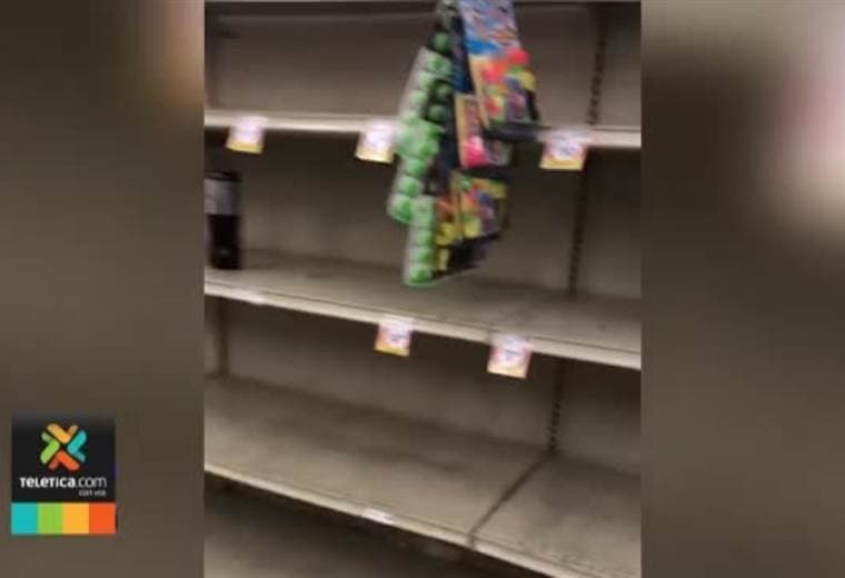 Ticos se preparan para la llegada del huracán Dorian