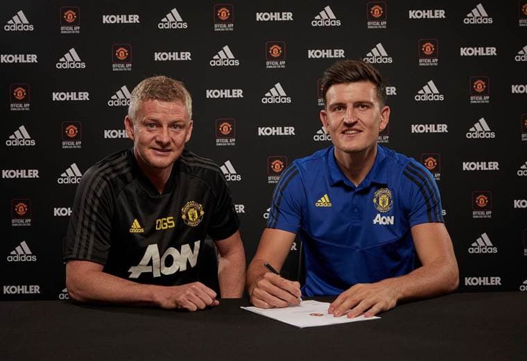 Harry Maguire ficha por el Manchester United | ManU en Twitter