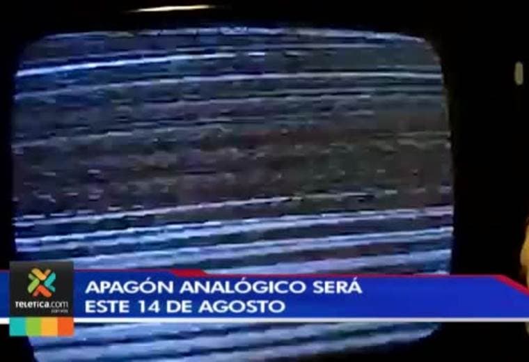 Televisora de Costa Rica hará simulacro de apagón analógico en tres horarios durante este miércoles