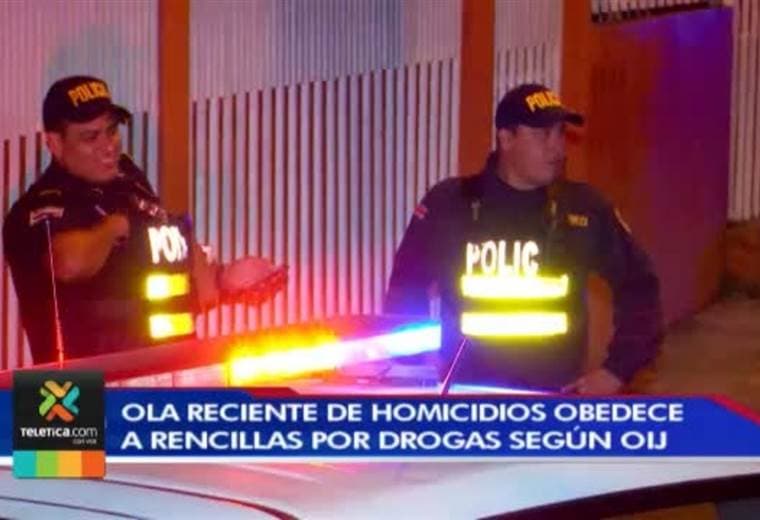 Reciente ola de asesinatos obedece a rencillas ligadas al tráfico de drogas, según director del OIJ