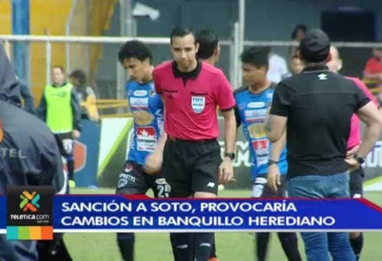 Dependiendo de la sanción que le impongan, Jafet Soto analizará si renuncia o no al banquillo de Herediano