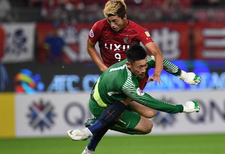 Zhang Lu, portero de China | AFP