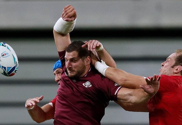 Gales derrotó a Georgia 43-14 en el Mundial de Rugby | AFP 