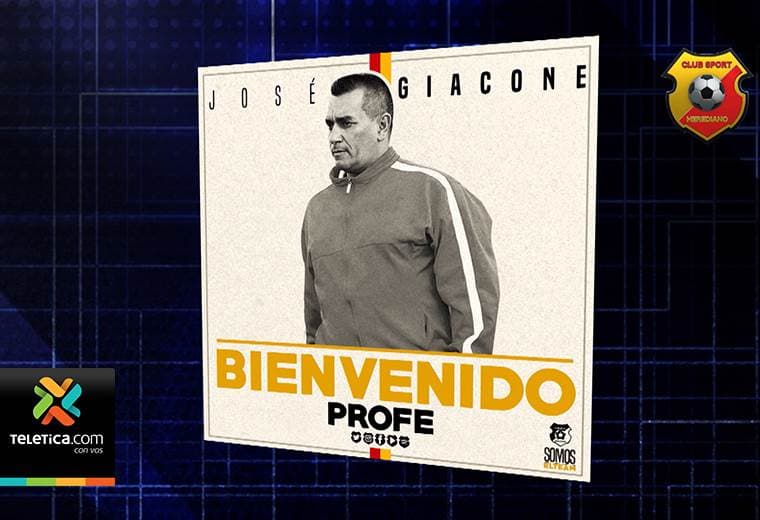 José Giacone deja Pérez Zeledón para ser nuevo técnico del Herediano