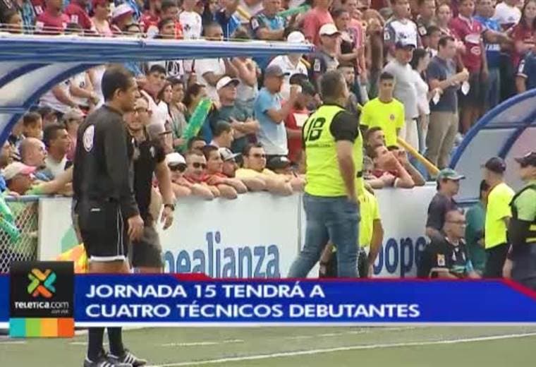Jornada 15 tendrá a cuatro técnicos debutantes