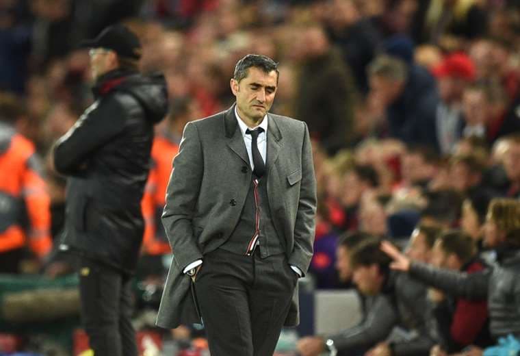 Ernesto Valverde. AFP