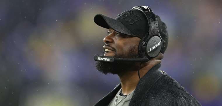 Mike Tomlin. AFP