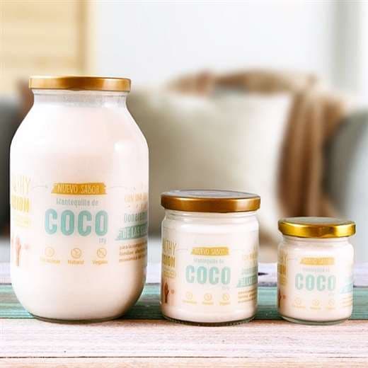 Mantequilla de coco 100% natural