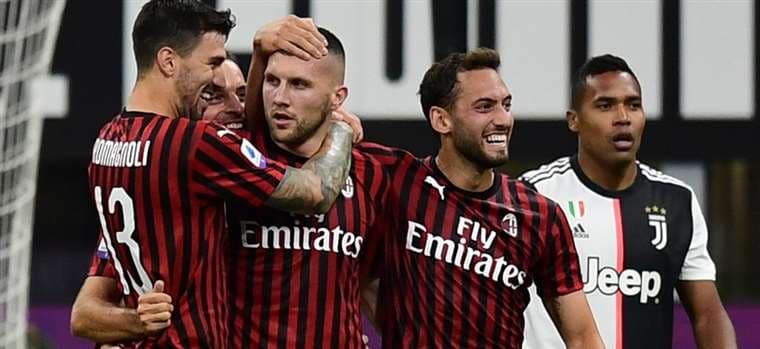 AC Milan. AFP