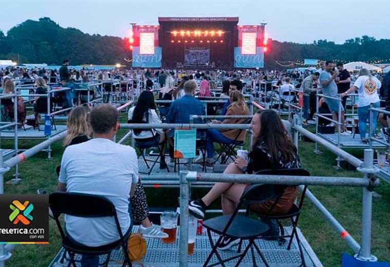 Primer concierto con distanciamiento social fue un éxito