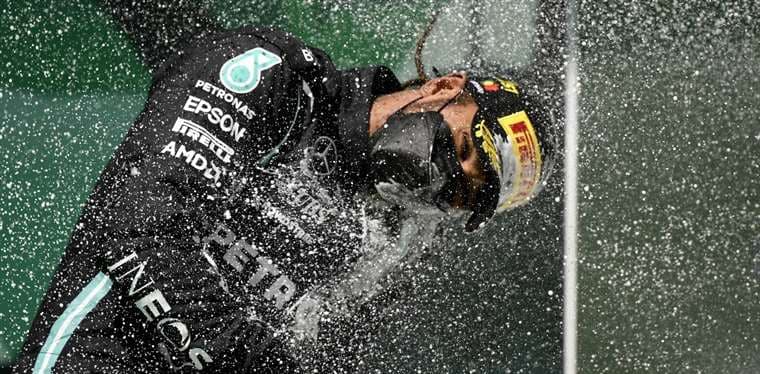 Lewis Hamilton. AFP