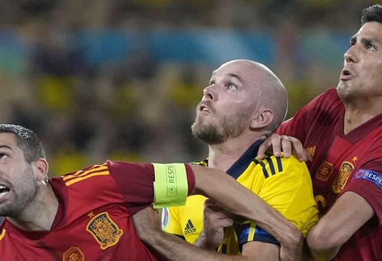 España-Suecia. AFP