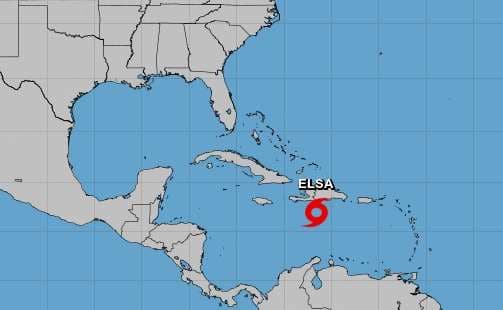 Tomada del sitio del Centro Nacional de Huracanes