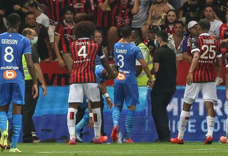 Niza-Marsella. AFP