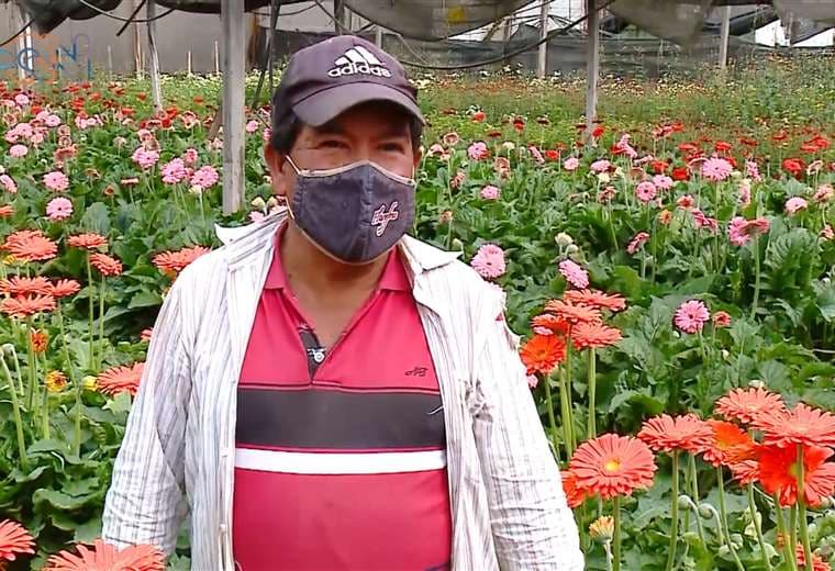 “Chucho” nació para trabajar con flores