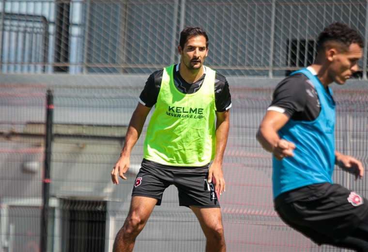 Celso Borges volvió este jueves a los entrenamientos. Foto: Prensa Alajuelense