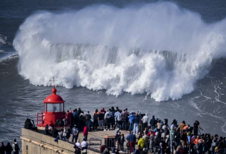 Nazaré, Portugal. AFP