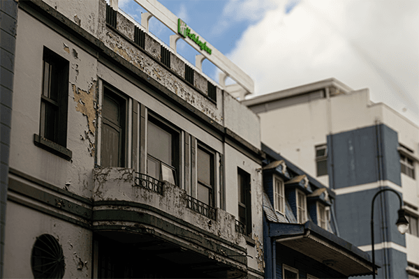 Edificios feos en San José