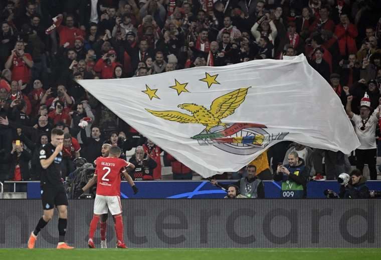 Benfica. AFP