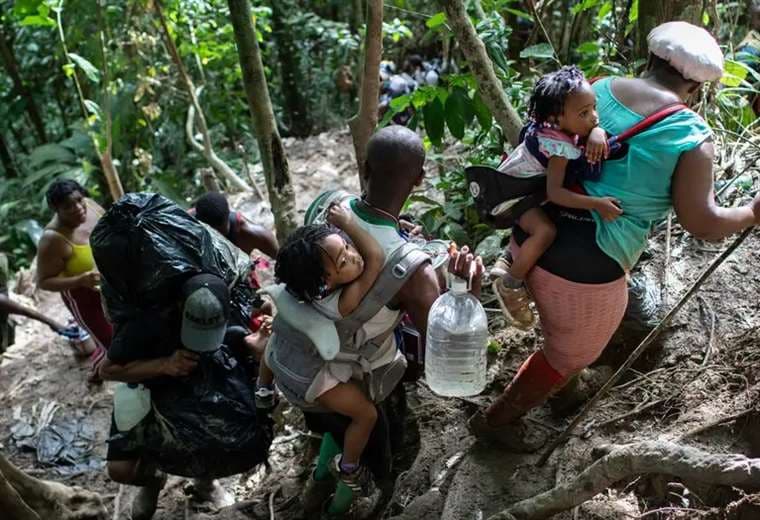 Cifra de niños migrantes que cruzaron selva panameña rumbo a EE. UU. se disparó en 2024