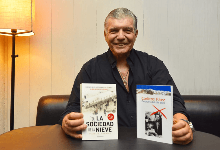 Carlos Páez, sobreviviente de los Andes, y su inspiración para salir de la montaña