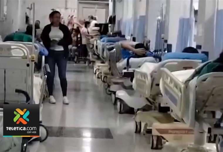 Hospital de Heredia inició semana con un 200% de ocupación en emergencias
