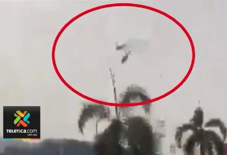 Video: 10 tripulantes muertos en choque de dos helicópteros militares en Malasia
