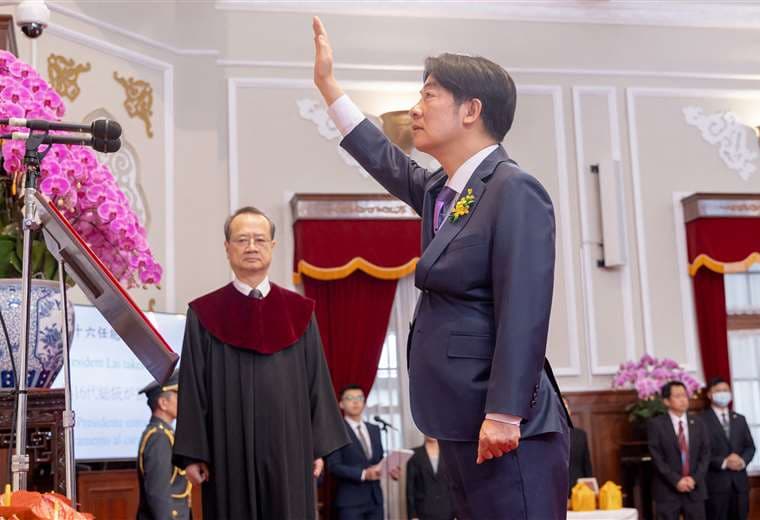 Lai asume como presidente de Taiwán y pide el fin de la "intimidación" china