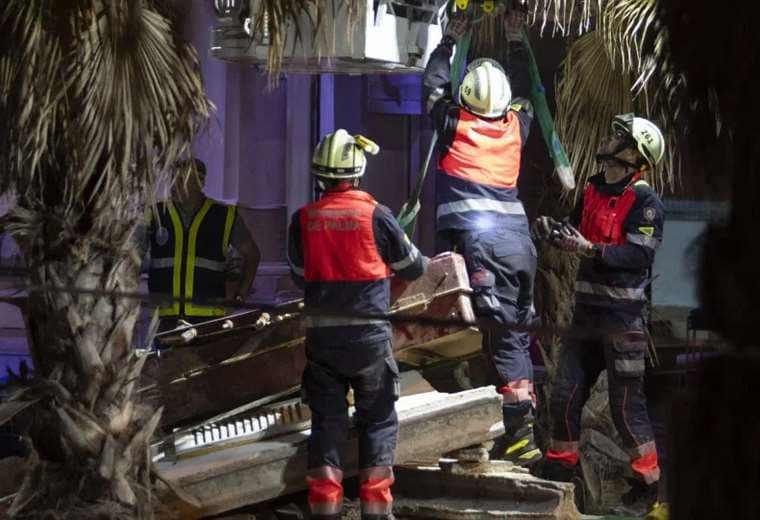 Cuatro muertos y unos veinte heridos por derrumbe de un restaurante en Mallorca