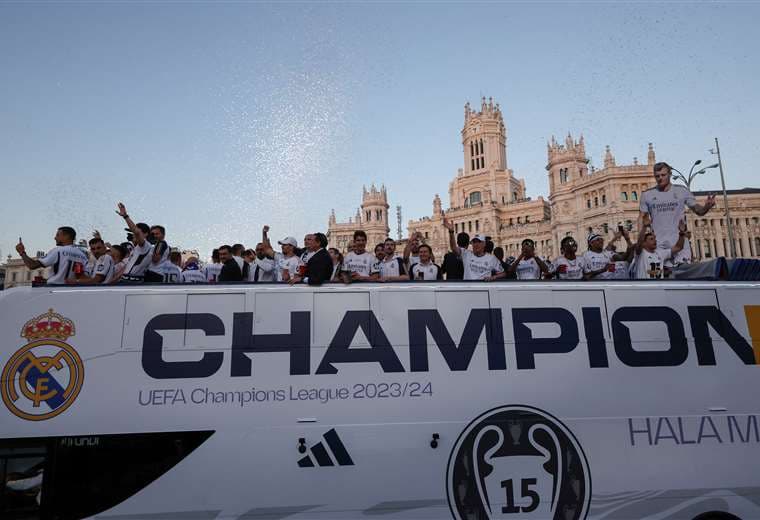 "¡Te malacostumbras!", Madrid aclama a los héroes de la 15ª Copa de Europa