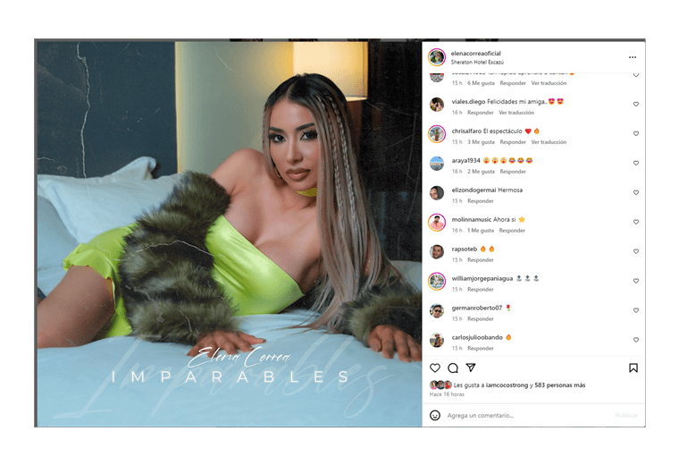 Elena Correa nueva canción