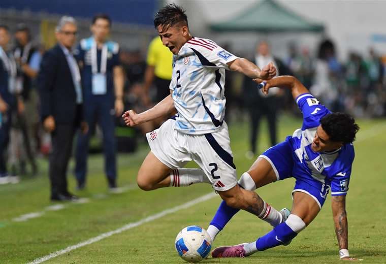 Honduras-Costa Rica./Crédito: AFP