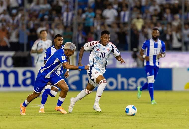 Honduras-Costa Rica./Crédito: Fedefútbol