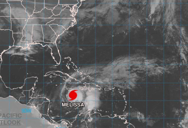 Melissa se transforma en huracán de categoría 5 y pone en alerta a Jamaica