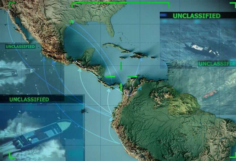 Los mapas que muestran por dónde viaja la droga desde América Latina hasta EE. UU.