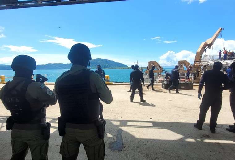 Operativo binacional incauta más de cuatro toneladas de cocaína en el Pacífico costarricense