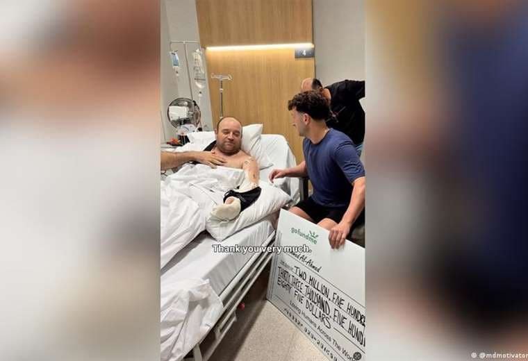 El “héroe de Bondi” recibe donación de más de un millón de dólares