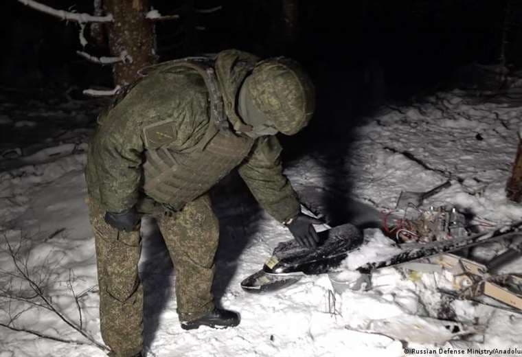 Video de dron derribado en supuesto ataque a casa de Putin