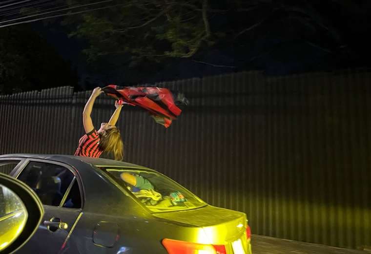 Video: Alajuela se tira a la calle tras el tricampeonato de la Liga