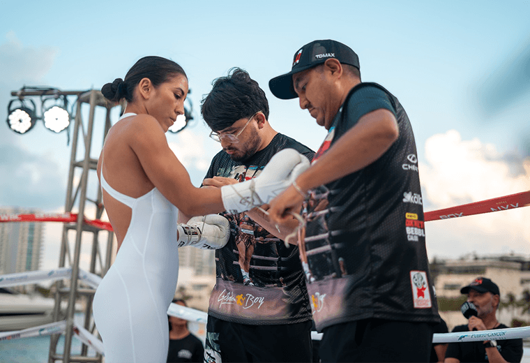 Yokasta Valle da el peso, pero su rival falla en la báscula