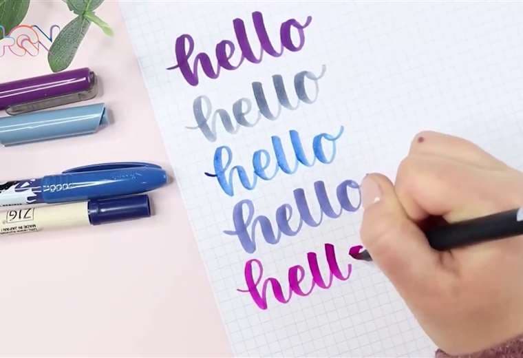 De taller en taller: ‘Lettering’