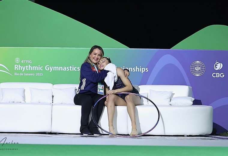 Gimnasta Gloriana Sánchez/Cortesía: Olman Mora para Teletica.com