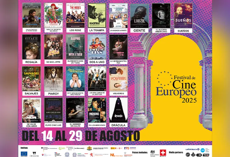 Conozca la oferta del Festival de Cine Europeo 2025