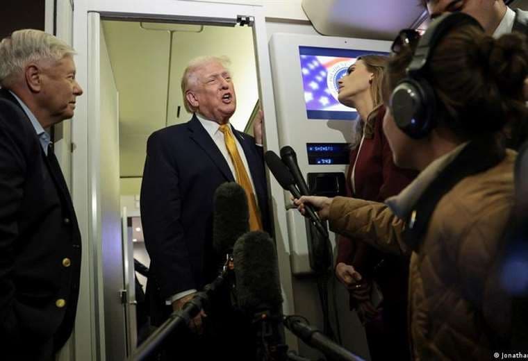 Trump dispuesto a reunirse con la presidenta interina de Venezuela