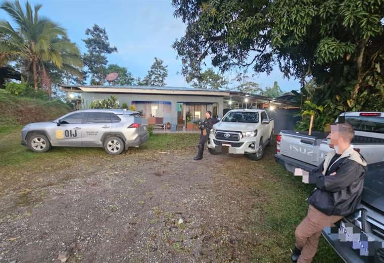 OIJ de Coto Brus captura a dos sospechosos de brutal doble homicidio en apartamento