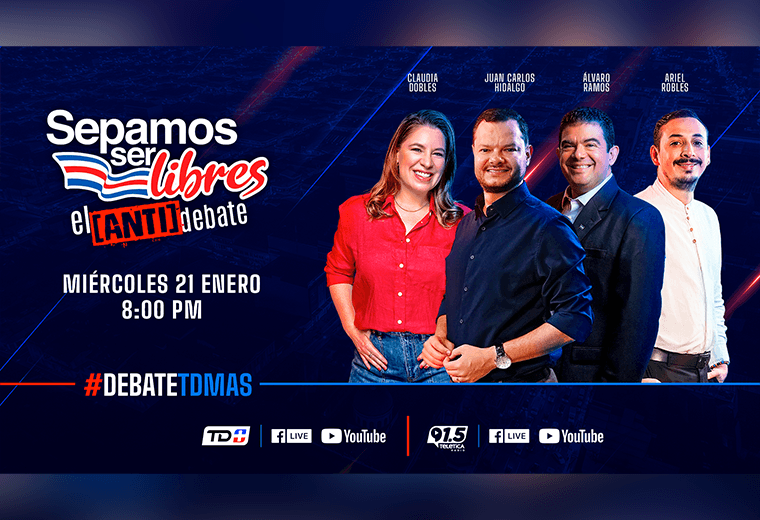 ‘El Antidebate’ juntará a cuatro candidatos en una mesa sin moderadores ni guiones