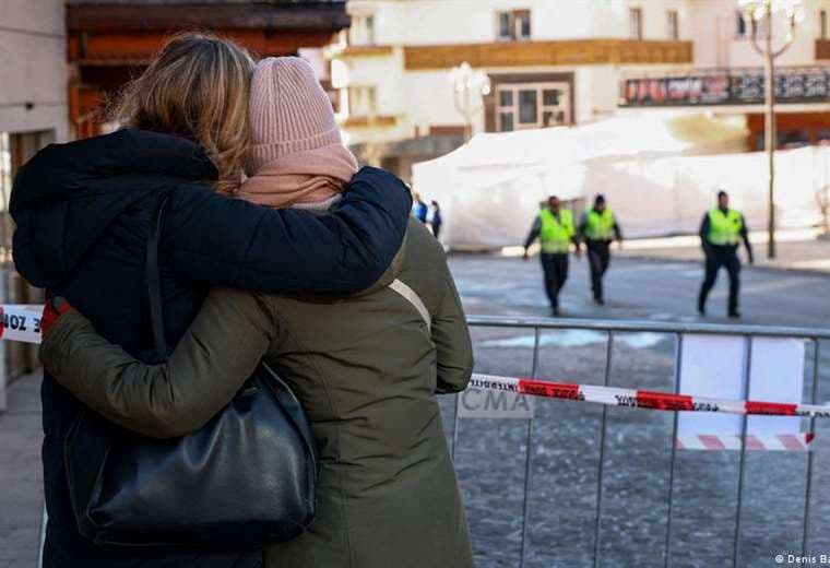Suiza: Policía cifra en 40 el número de muertos en incendio