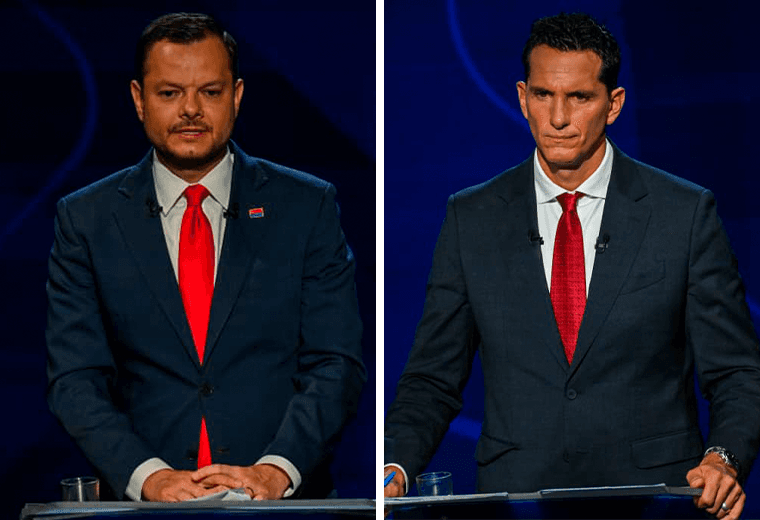 El inesperado ataque de Hidalgo a Aguilar que calentó ‘El Debate Final’ de Teletica